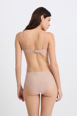 Soutien-gorge coques fines sans armatures en microfibre;${refinementColor}