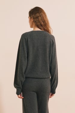 Pull avec boutons 100% cachemire;${refinementColor}