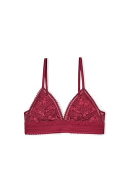 Soutien-gorge N.8 - Le triangle sans armatures en dentelle;${refinementColor}