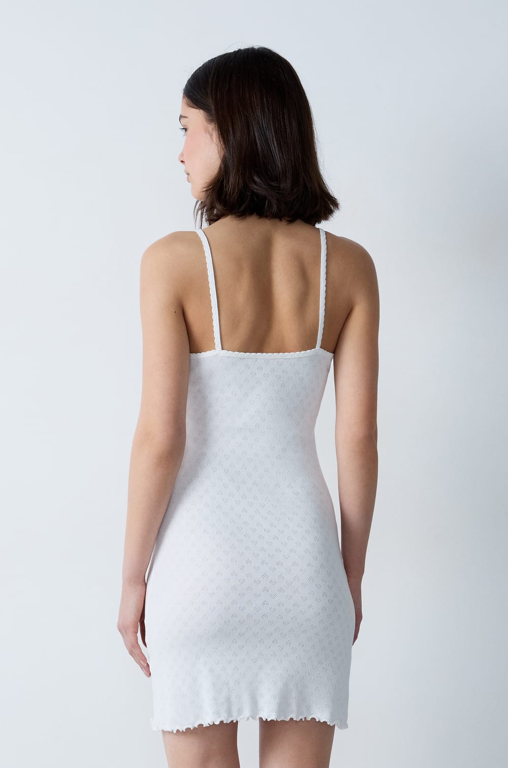 Short Printed Cotton Chemise;${refinementColor}