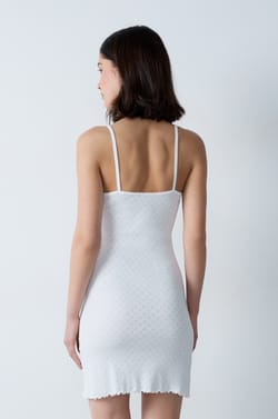 Short Printed Cotton Chemise;${refinementColor}