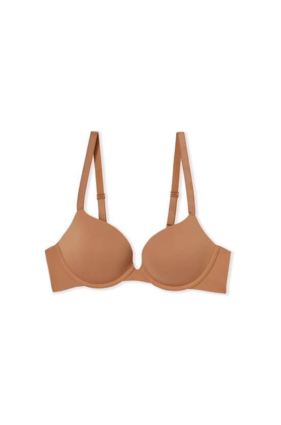 Soutien-gorge N.2 - Le push up plongeant en microfibre;${refinementColor}
