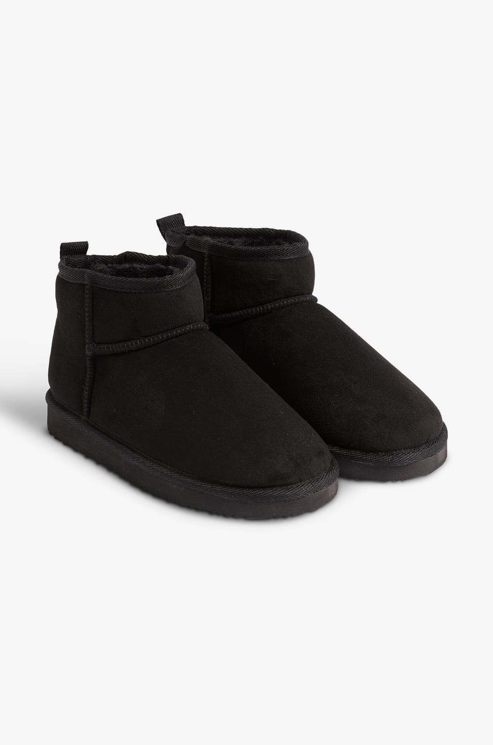 Lined Ankle Boot Slippers;${refinementColor}