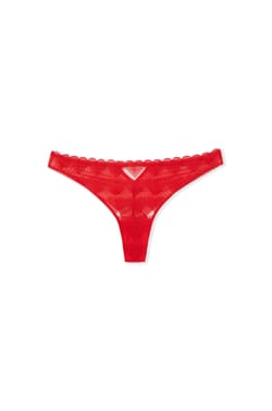 Heart Motif Lace Tanga;${refinementColor}