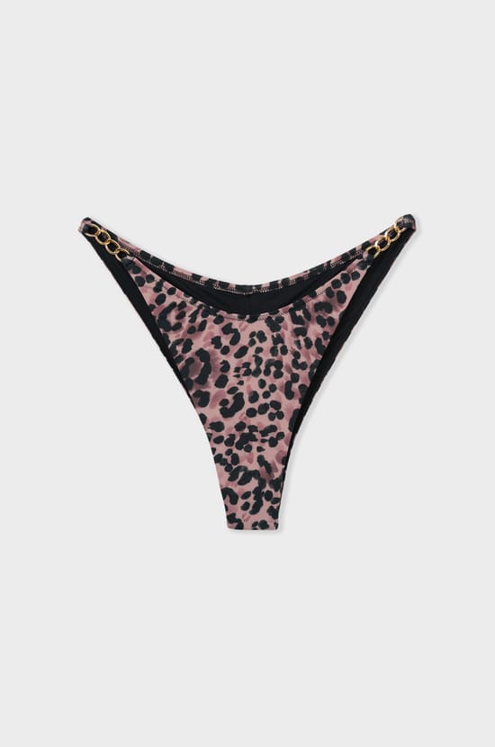 Brazilské bikiny s vysokým pasem - spodní díl plavek;${refinementColor}