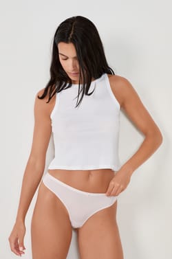 Pack of 5 microfibre tangas;${refinementColor}