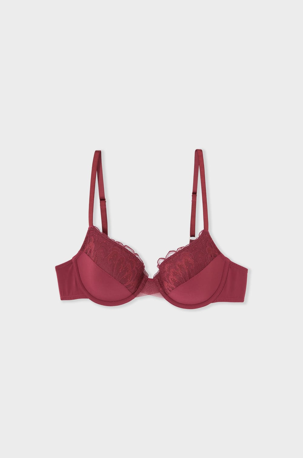 Podprsenka No. 4 - Podprsenka s měkk&yacute;mi ko&scaron;&iacute;čky z krajky;${refinementColor}