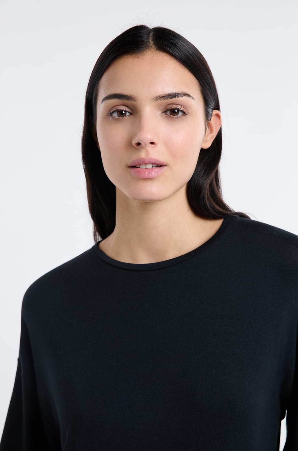 T-shirt de pyjama en modal;${refinementColor}