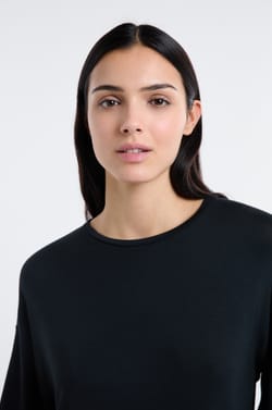 T-shirt de pyjama en modal;${refinementColor}