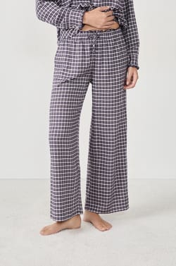 Pantalon de pyjama à carreaux;${refinementColor}