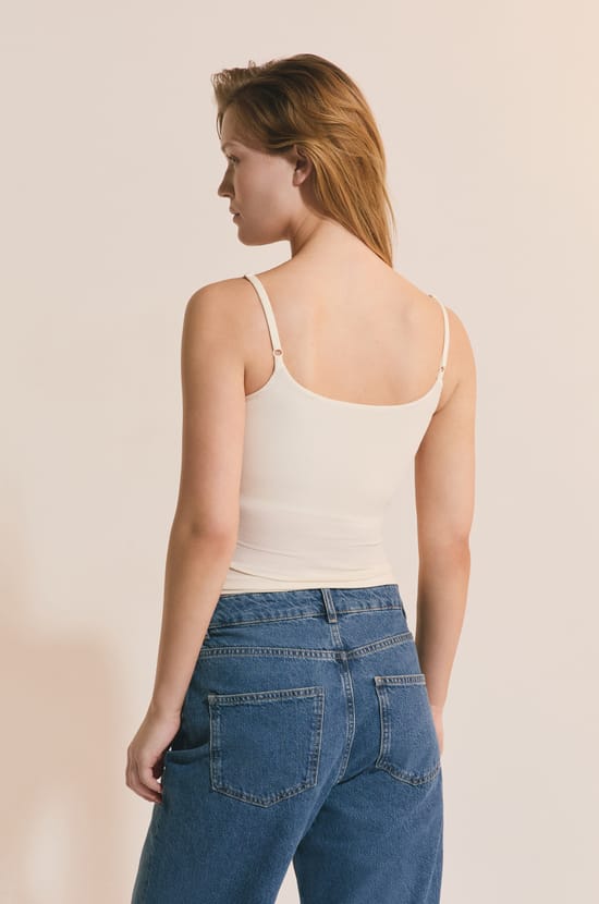 Camisole with Built-in Bra;${refinementColor}