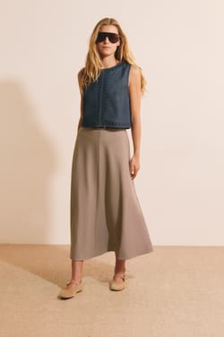 Jupe longue fluide;${refinementColor}