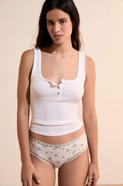 Hipster &agrave; motifs en coton;${refinementColor}