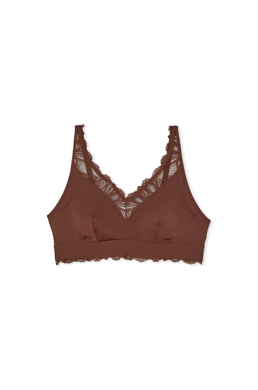 Soutien-gorge triangle en dentelle post-mastectomie;${refinementColor}
