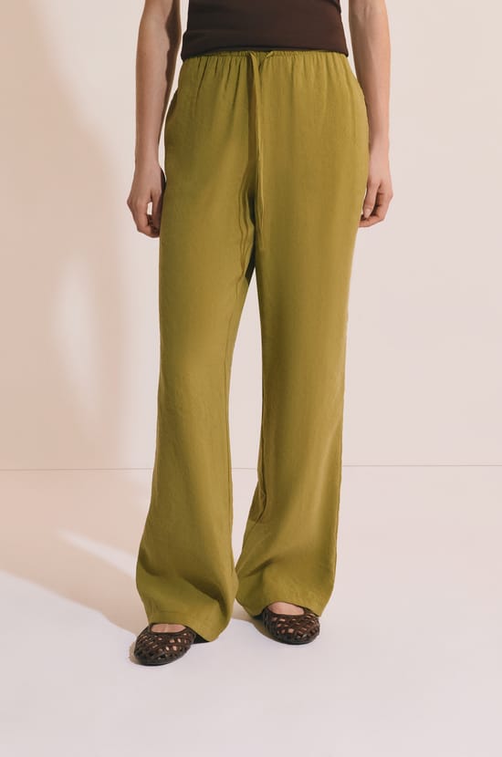 Pantalon &agrave; cordon;${refinementColor}