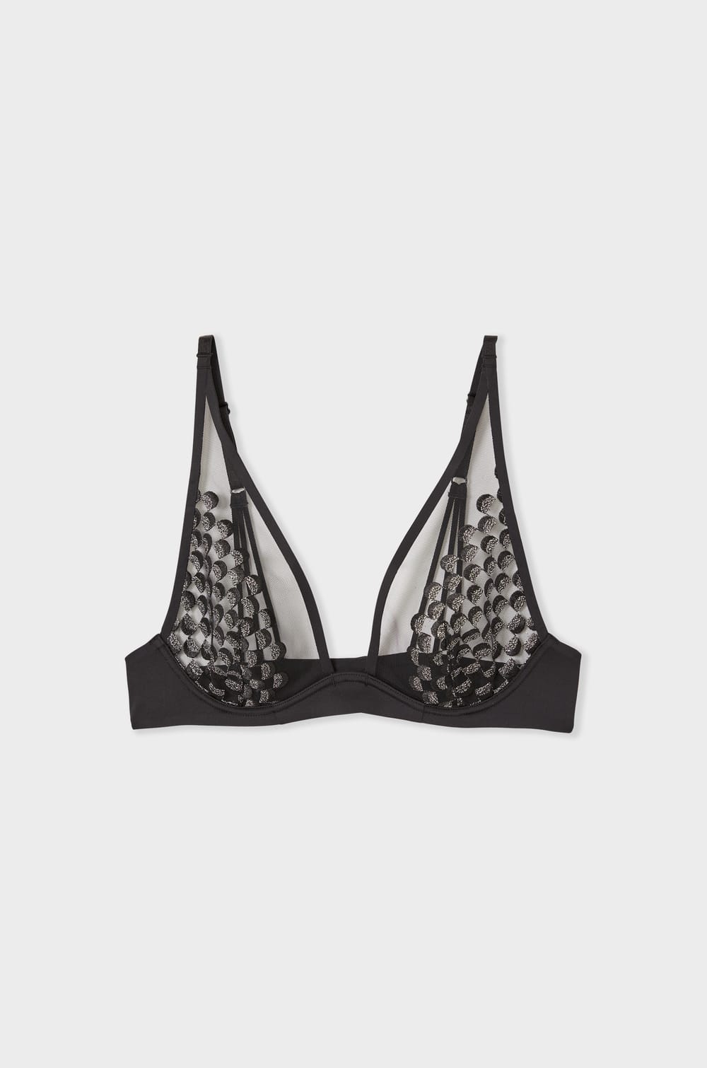 Bra No. 7 - The Unlined Lace Contour Bra;${refinementColor}