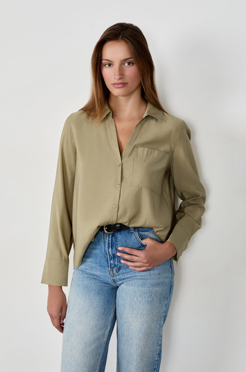 Chemise manches longues;${refinementColor}