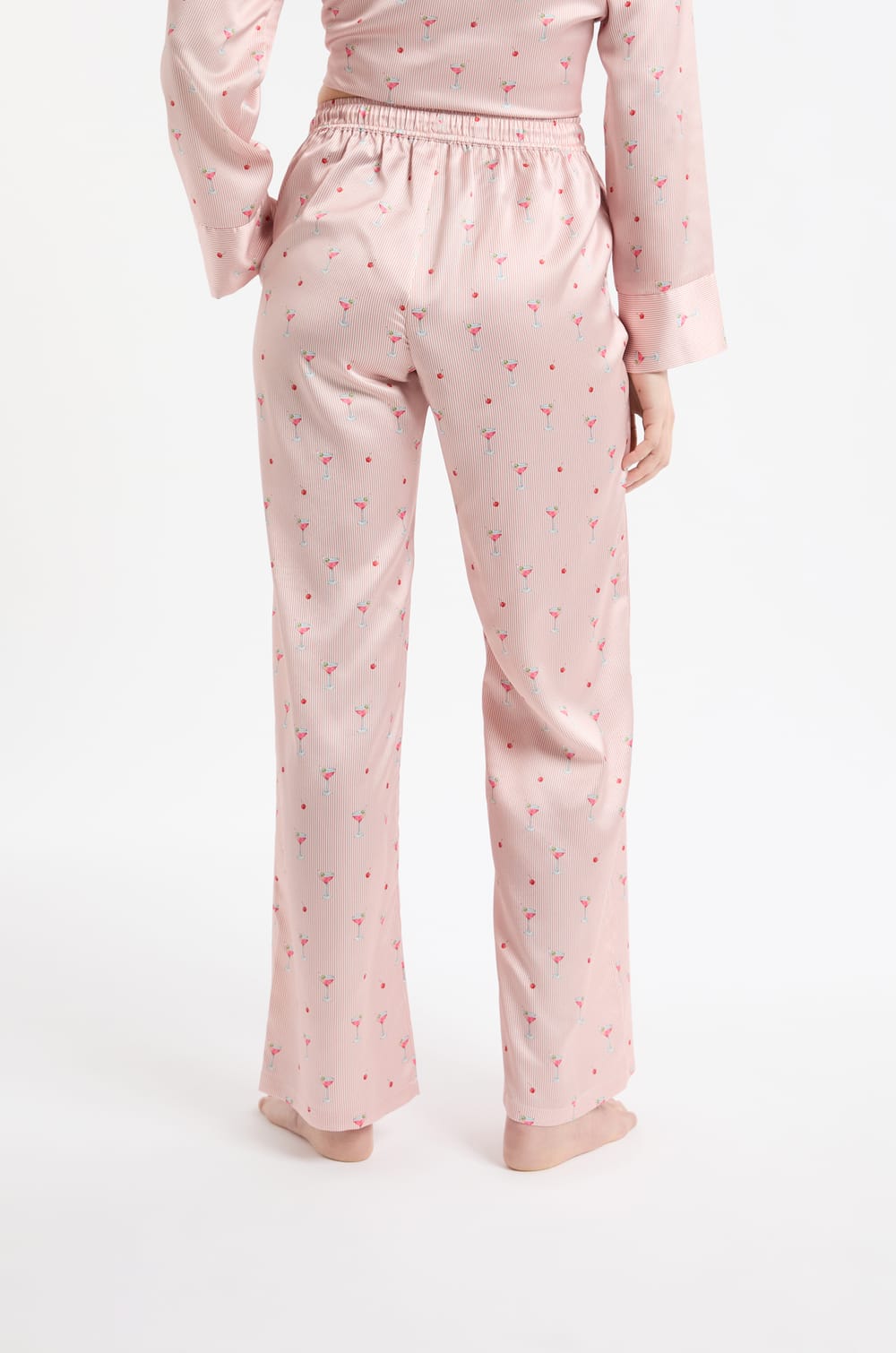 Mocktail Print Pyjama Trousers;${refinementColor}