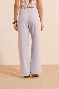Pantalon fluide &eacute;lastiqu&eacute;;${refinementColor}