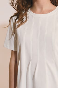 T-shirt manches courtes en coton;${refinementColor}