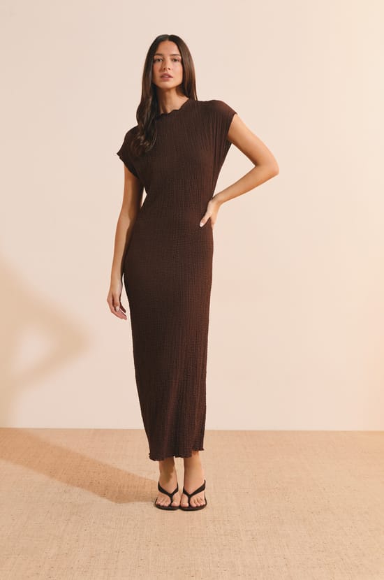Robe longue mati&eacute;r&eacute;e;${refinementColor}