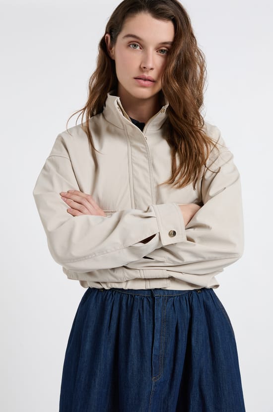 Jacket with Gold Details;${refinementColor}