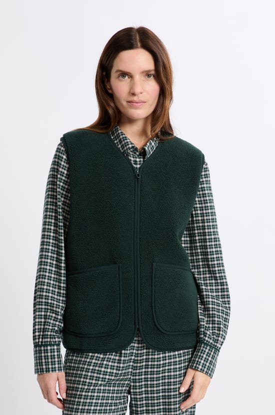 Gilet sans manches avec poches;${refinementColor}