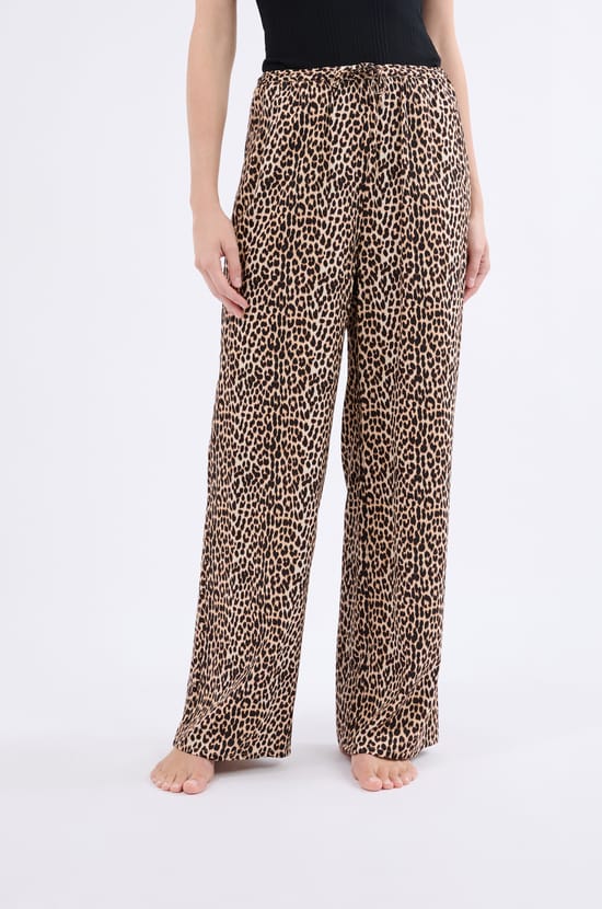 Pantalon de pyjama à motifs;${refinementColor}