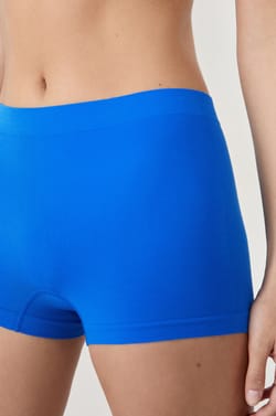 Short boyleg sans coutures en coton biologique;${refinementColor}
