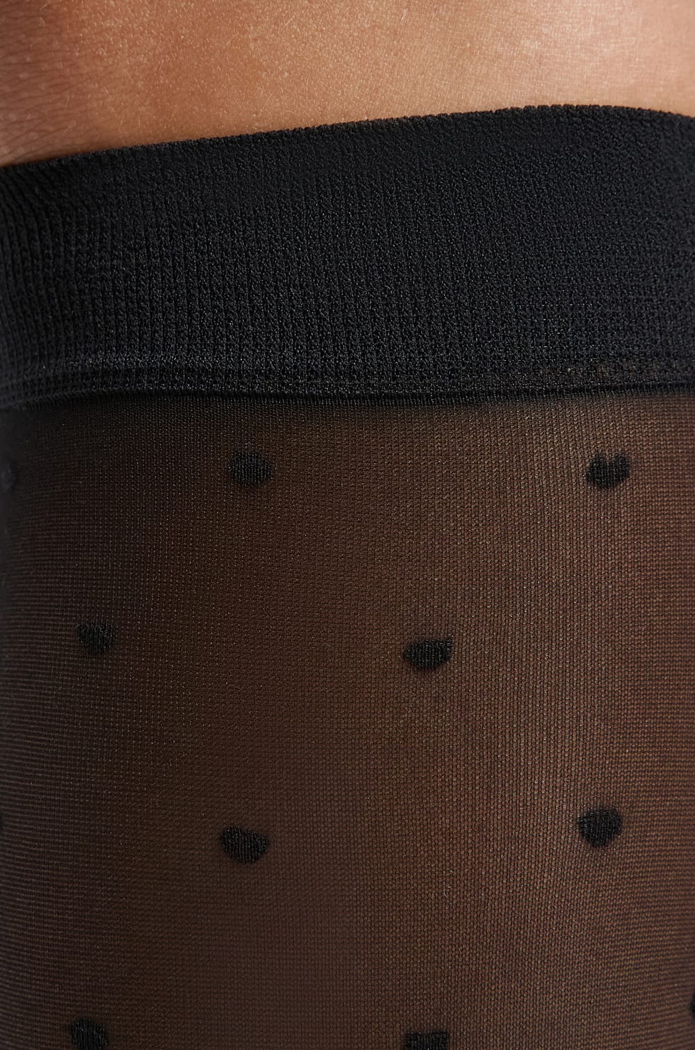 Chaussettes transparentes à motifs;${refinementColor}