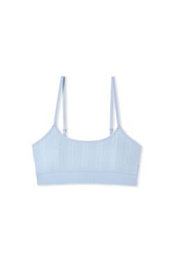 Bralette Bra in Pointelle;${refinementColor}