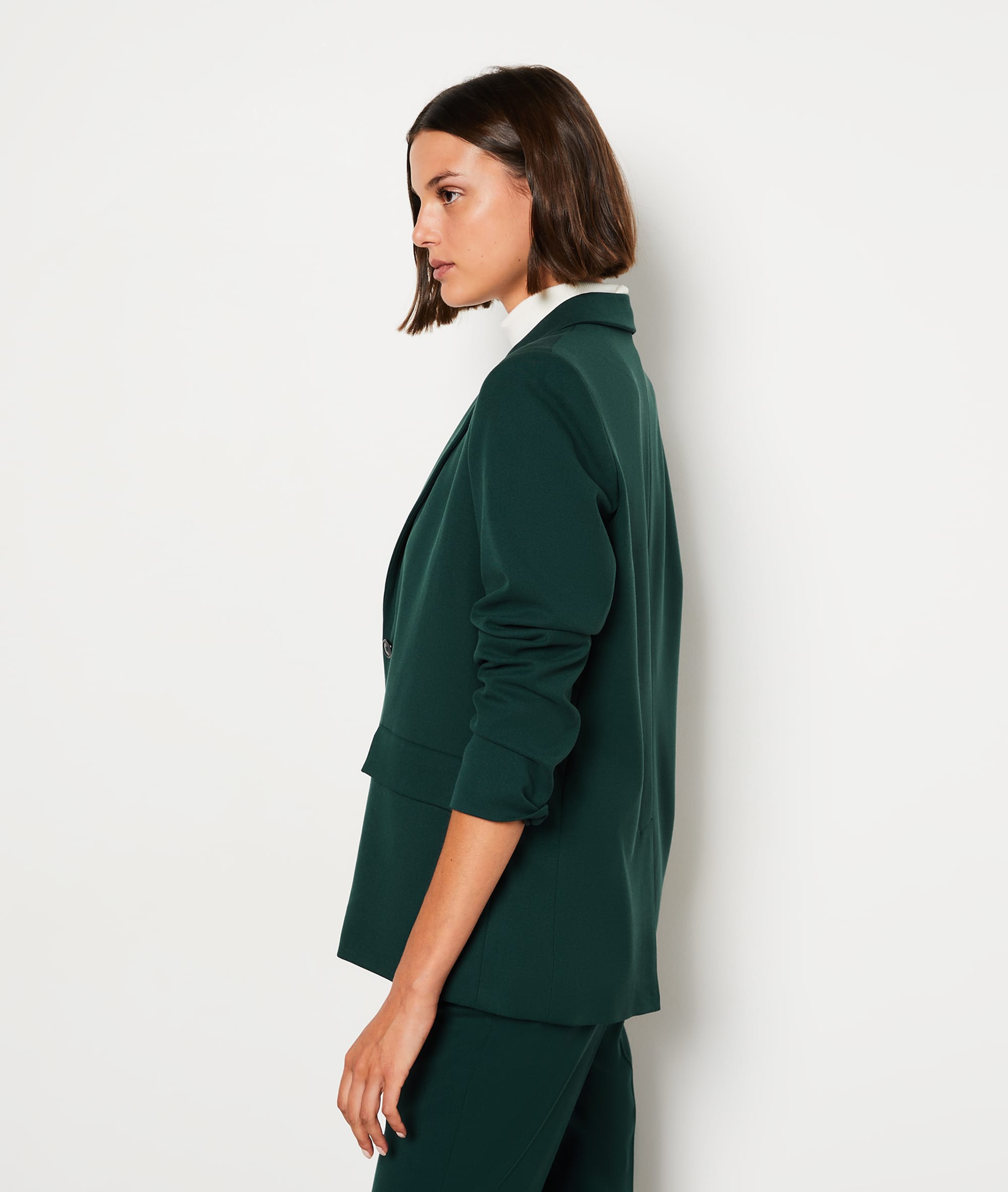 ensemble blazer vert