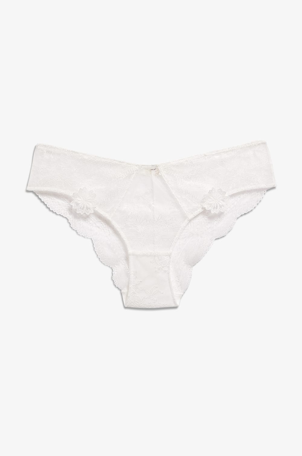 Shorty en dentelle brodé;${refinementColor}