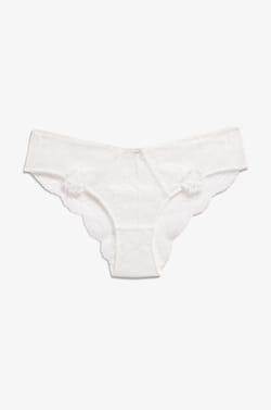 Embroidered Lace Boyshort;${refinementColor}
