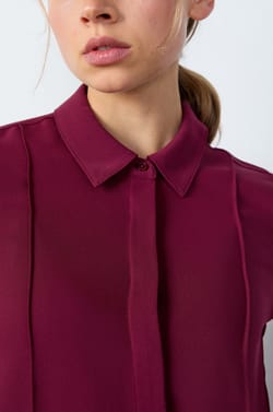 Chemisier manches longues;${refinementColor}