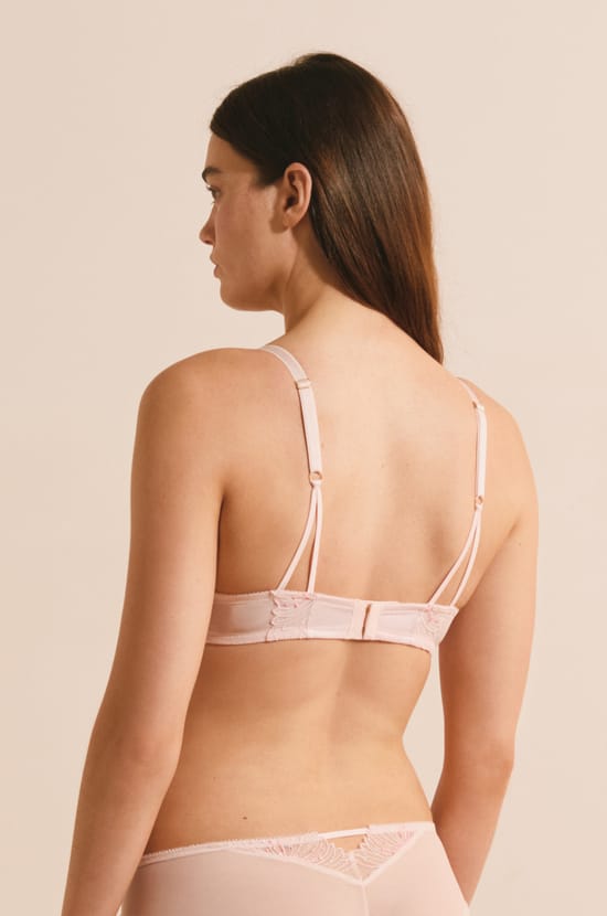 Soutien-gorge N.4 - Le coques fines en broderie florale;${refinementColor}