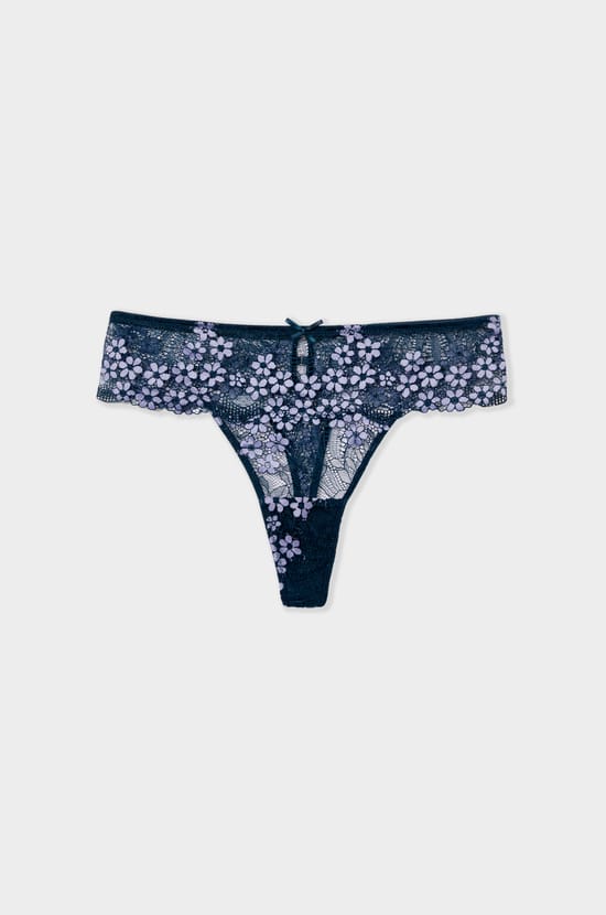 Lace Thong;${refinementColor}