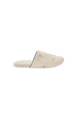 Cotton Slipper Mules;${refinementColor}