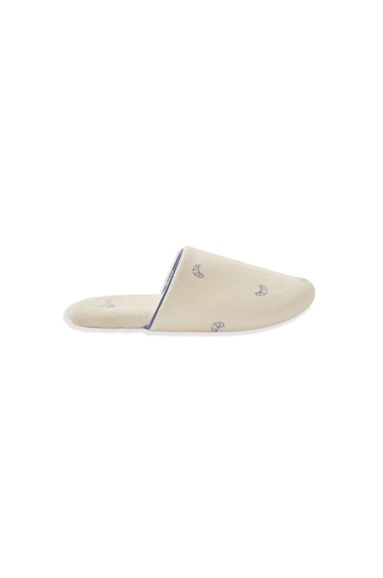 Cotton Slipper Mules;${refinementColor}
