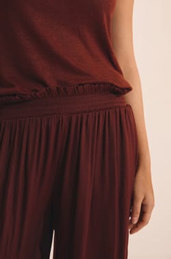 Pantalon de pyjama large;${refinementColor}