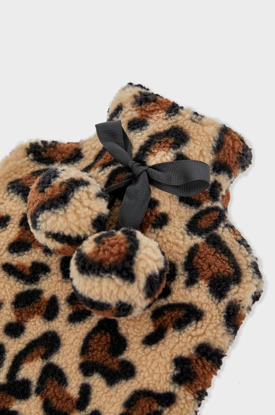 Faux Fur Hot Water Bottle;${refinementColor}