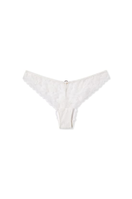 Tanga avec broderie;${refinementColor}