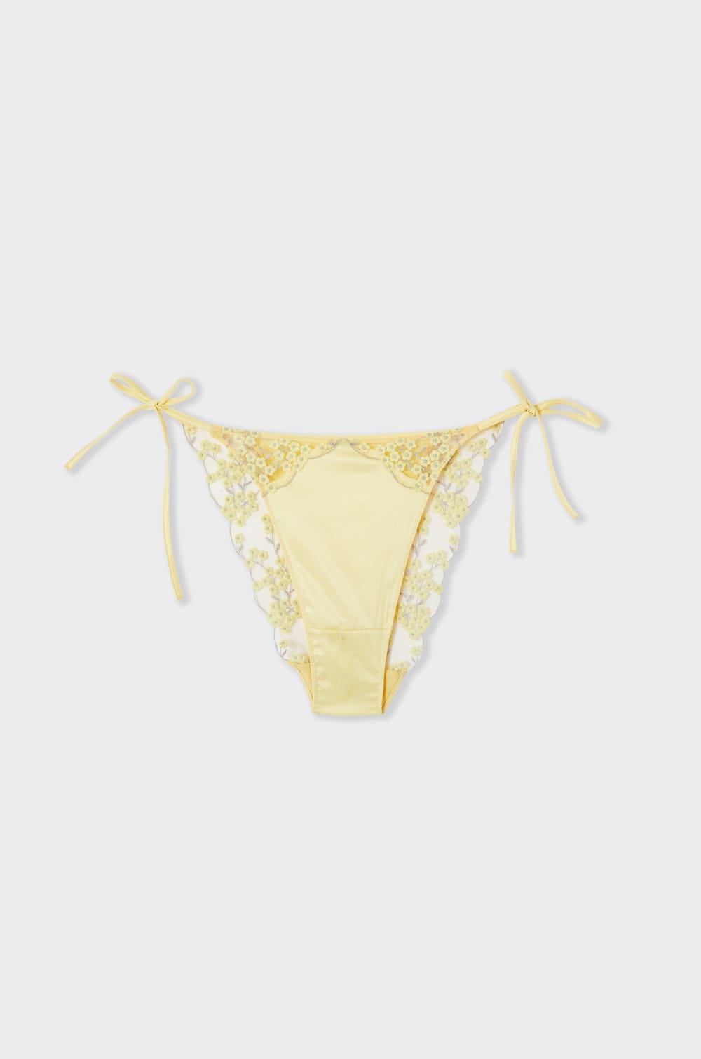 Satin tie-side tanga;${refinementColor}