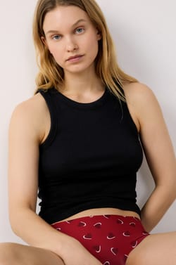 Hipster en microfibre sans coutures imprimé;${refinementColor}