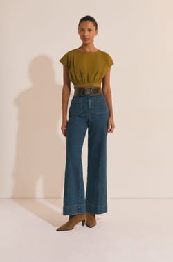 Top court en coton;${refinementColor}