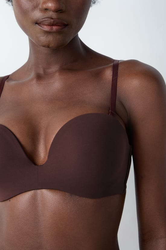 Push-up Strapless Bra;${refinementColor}