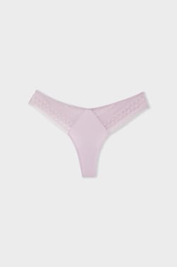 Tanga de encaje;${refinementColor}