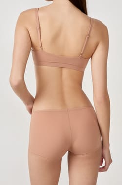 Boyshort in Microfiber;${refinementColor}