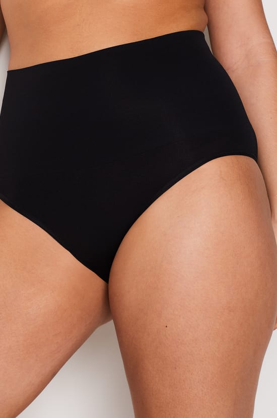 High-Waisted Shaping Brief - Medium Support;${refinementColor}