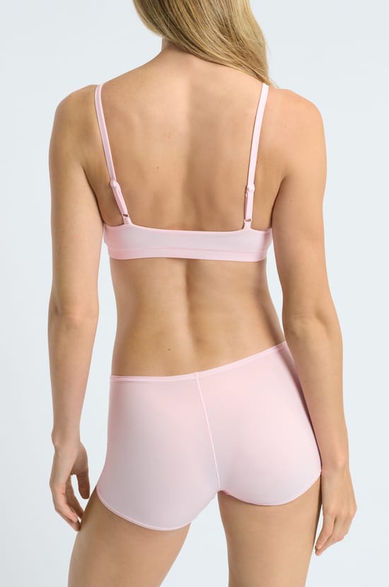 Boyshort in Microfiber;${refinementColor}